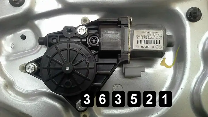 Kia Venga (2010 - 2014) uk 4doors 813101p060 Электростеклоподъемник передний (комплект) — фото 3