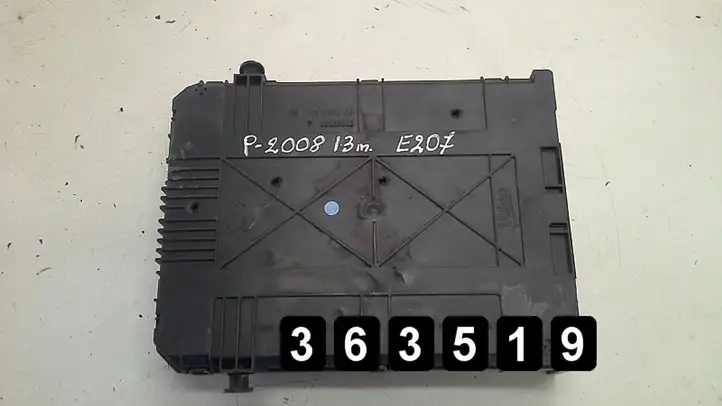 Peugeot 2008 I (2013 - 2019) 1600hdi 9666729580 0281030546 Блок управления двигателем (ЭБУ) — фото 8