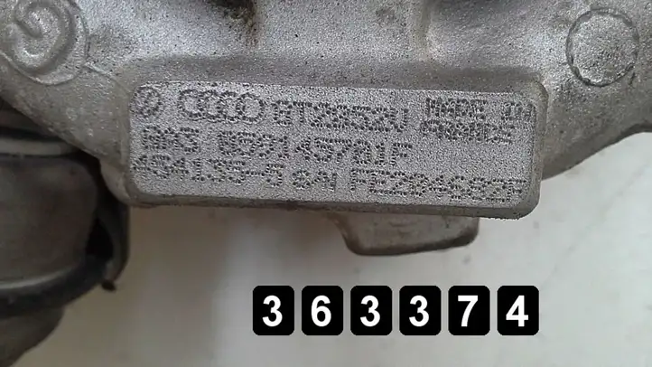 Audi A6 S6 C5 4B (1997 - 2001) 2500tdi 132kw 059145781f Турбина — фото 6