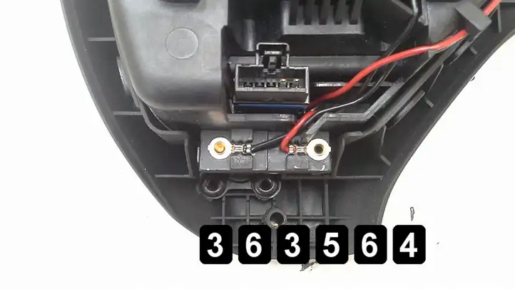 Peugeot 308 (2007 - 2013) 96810154zd Подушка безопасности руля — фото 4