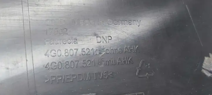 Audi A6 C7 (2014 - 2018) 4G0807521 Нижняя часть переднего бампера — фото 6