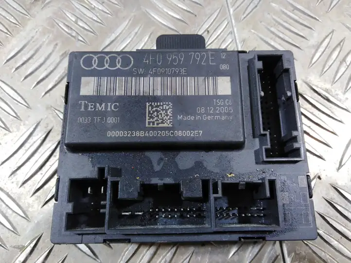 Audi A6 S6 C6 4F (2004 - 2008) 4F0959792E Блок управления дверью — фото 1