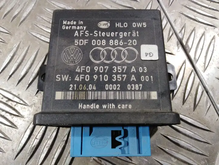 Audi A6 S6 C6 4F (2004 - 2008) 4F0907357A03 Блок управления светом — фото 1