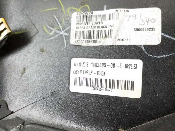 Tesla Model S (2016 - 2021)  100240508E Отделочный щит панели (нижний)