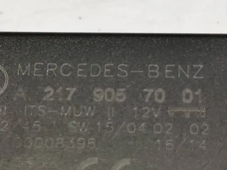 Mercedes-Benz C W205 (2014 - 2021) A2179057001 Блок бесключевого доступа — фото 3