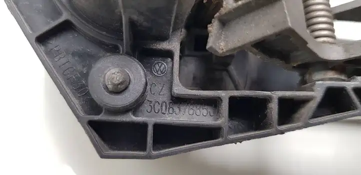 Volkswagen PASSAT B6 (2005 - 2010) 3C0837885J Наружная ручка задней двери — фото 4
