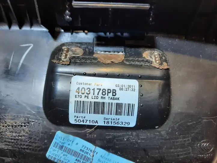 BMW X5 E70 (2006 - 2013) 403178PB Прочая отделка багажника — фото 2