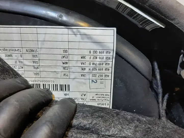 Audi A7 S7 4G (2010 - 2014) 4G8867222 Обшивка задней двери — фото 2