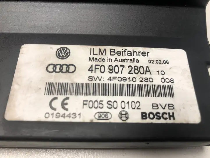 Audi A6 S6 C6 4F (2004 - 2008) 4F0907280A Прочие блоки управления — фото 4