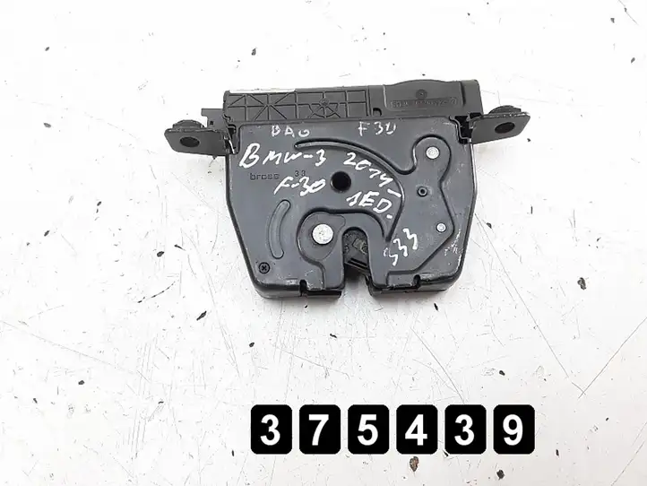 BMW 3 F30 F35 F31 (2012 - 2018) # 7224692 Замок ручки двери — фото 1