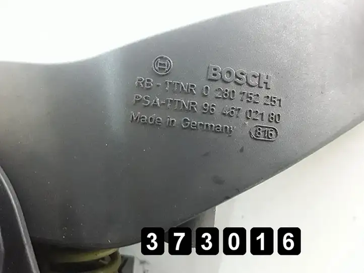 Citroen C3 (2002 - 2009) 1400hdi 9646702180 Педаль акселератора — фото 4