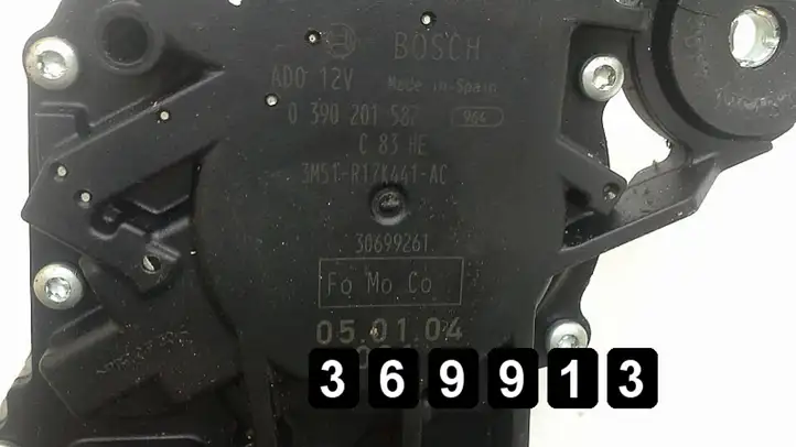 Ford Focus (2005 - 2008) 0390201582 3m5t-r17k441-ac Двигатель стеклоочистителя заднего стекла — фото 5