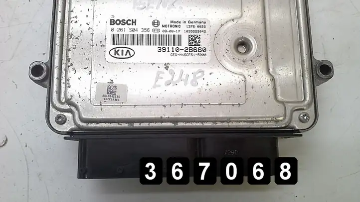 Kia Ceed (2006 - 2010) 1600b 391102b660 0261s04356 Блок управления двигателем (ЭБУ) — фото 7