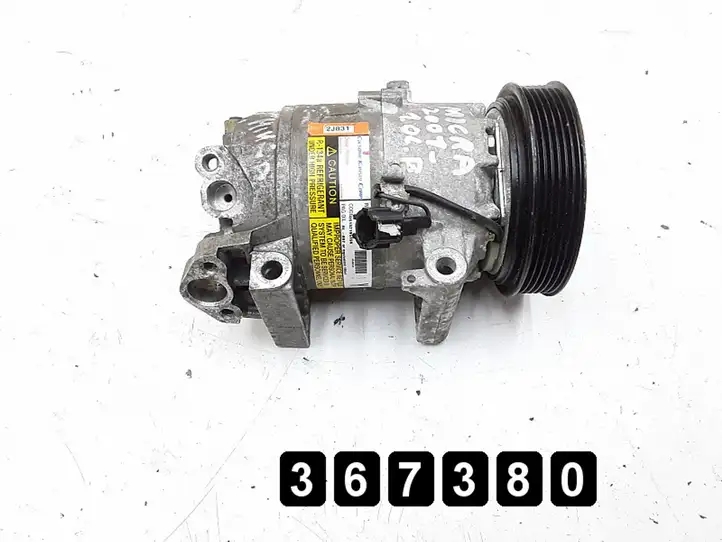Nissan Micra (1999 - 2002) 1000petrol 2j83145010 Компрессор (насос) кондиционера воздуха — фото 1