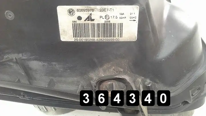 Alfa Romeo 159 (2005 - 2011) defect 60695976 Передняя фара — фото 7