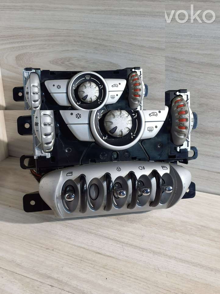 Mini One Cooper Coupe R56 (2004 - 2014)  69797002H Блок управления кондиционера воздуха / климата/ печки (в салоне)