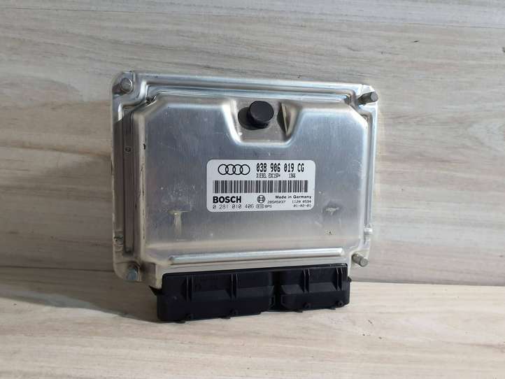 Audi A4 (2000 - 2006)  038906019CG Блок управления двигателя