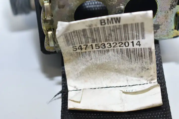 BMW 7 E65 E66 (2001 - 2008) 7153322 Задний ремень безопасности — фото 4