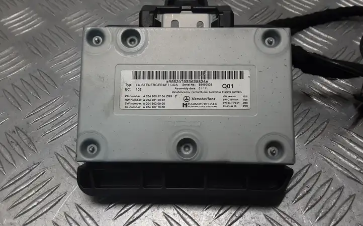 Mercedes-Benz C W204 (2007 - 2014)  A2049005704 Блок управления MMI
