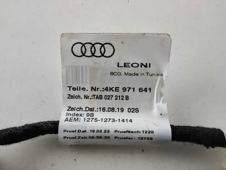 Audi e-tron (2018 - ) 4KE971641 Прочая электропроводка — фото 3