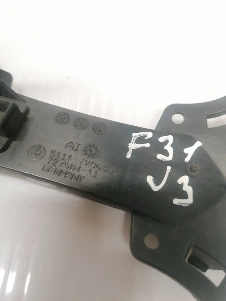 BMW 3 F30 F35 F31 (2012 - 2018) 51117296331 Кронштейн переднего бампера — фото 1