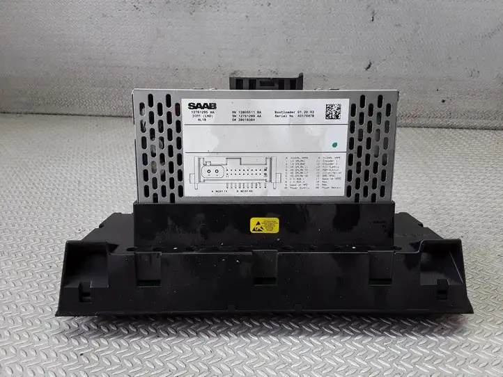 Saab 9-3 Ver2 (2003 - 2007)  12761295AA Радио/ проигрыватель CD/DVD / навигация