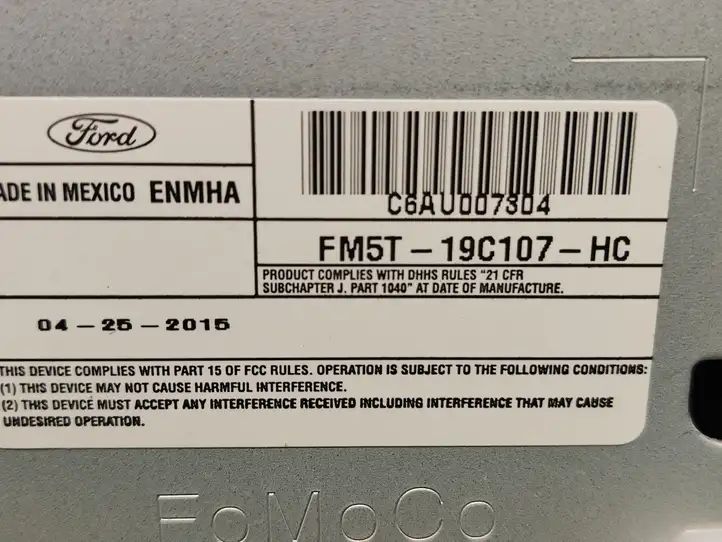 Ford Focus (2011 - 2015) FM5T19C107HC Магнитола / мультимедийная система — фото 3