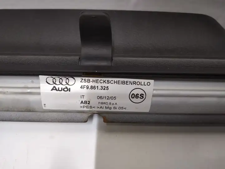 Audi A6 S6 C6 4F (2004 - 2008) 4F9861325 Шторка багажника (сетка) — фото 5