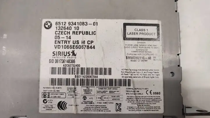 BMW 3 F30 F35 F31 (2012 - 2018) 65129341083 Магнитола / мультимедийная система — фото 2