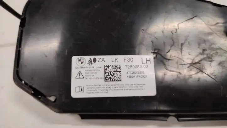BMW 3 F30 F35 F31 (2012 - 2018) 7269083 Боковая подушка безопасности (стойка) — фото 2