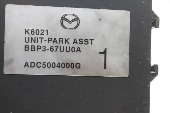 Mazda 3 II (2009 - 2011) BBP367UU0A Блок управления парктрониками — фото 3