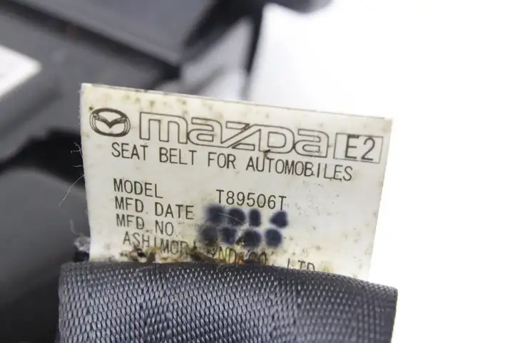 Mazda 3 II (2013 - 2017) Задний ремень безопасности — фото 4
