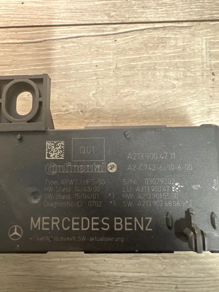 Mercedes-Benz E W213 (2016 - ) A2139004711 Модуль комфорта — фото 2