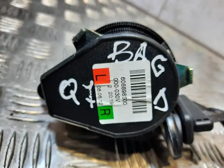 Audi Q7 4L (2009 - 2015) 4L0857811B Ремень безопасности 3-го ряда — фото 1