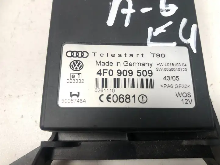 Audi A6 S6 C6 4F (2004 - 2008) 4F0909509 Прочие блоки управления — фото 3