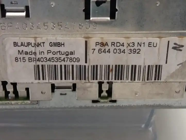 Peugeot 307 CC (2001 - 2005) 815BP403453547809 Магнитола / мультимедийная система — фото 3