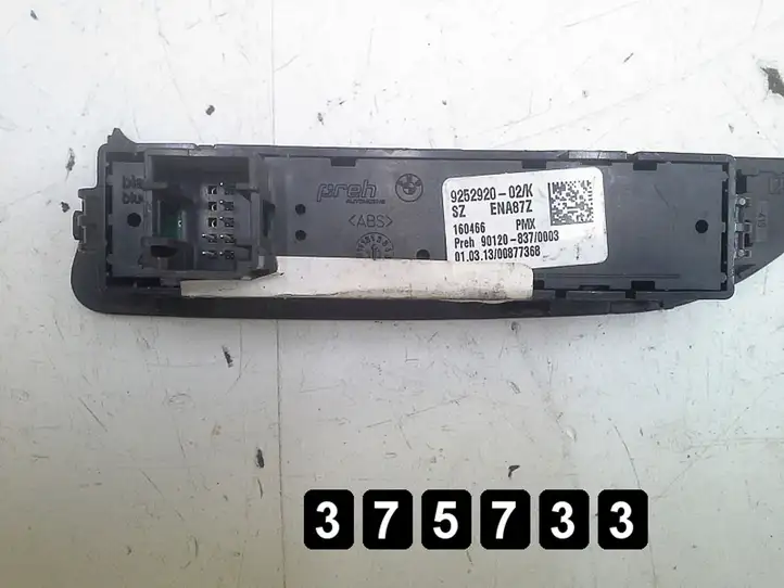 BMW 3 E92 E93 (2005 - 2014) # 9252920-02 Другие включатели / ручки/ переключатели — фото 4