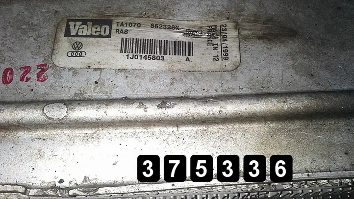 Volkswagen Golf IV (1998 - 2005) 1900tdi 74kw. 1j0145803 Радиатор охлаждающей жидкости двигателя — фото 6