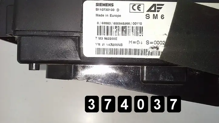 Ford Galaxy (2000 - 2006) 2300b xm2114a212aa 7m0971882a Блок управления двигателем (ЭБУ) — фото 4