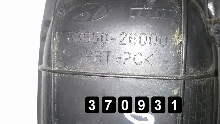 Hyundai Santa Fe (2000 - 2005) 83650-26000 Наружная ручка двери — фото 4