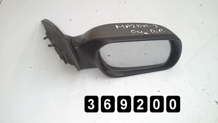 Mazda 3 I (2003 - 2006) e4012220 Боковое зеркало с электроприводом — фото 1
