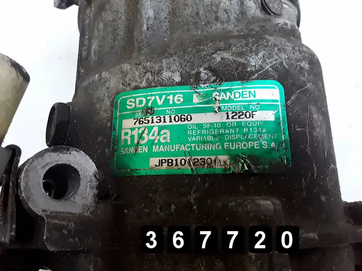 Rover 45 (1999 - 2005) 2000TD SD7V16 1220F Компрессор (насос) кондиционера воздуха — фото 6