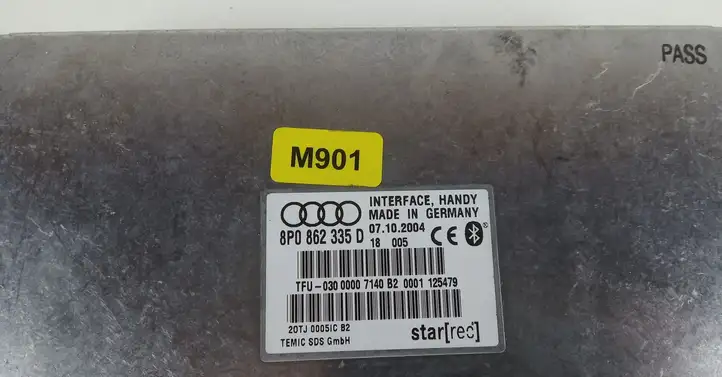 Audi A4 S4 B6 8E 8H (2000 - 2006) 8P0862335D Bluetooth модуль — фото 2