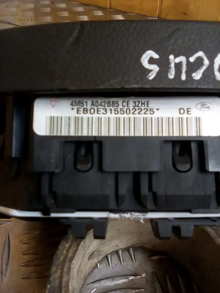 Ford Focus (2005 - 2008) 4M51A042B85CE Подушка безопасности руля — фото 2