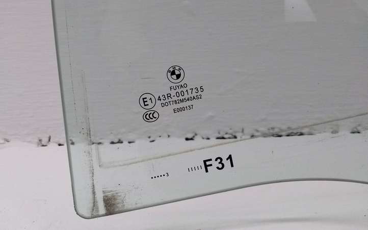 BMW 3 F30 F35 F31 (2012 - 2018)   Основное стекло задних дверей