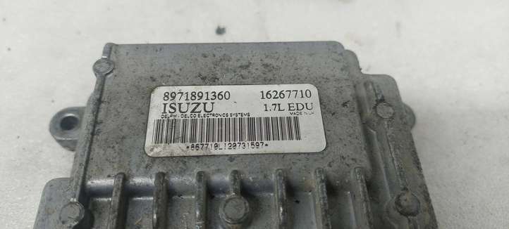 Opel Astra (1998 - 2004)  8971891360 Блок управления топливного насоса