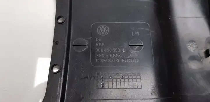 Volkswagen PASSAT B6 (2005 - 2010) 3C0858560D Обшивка рулевой колонки — фото 5