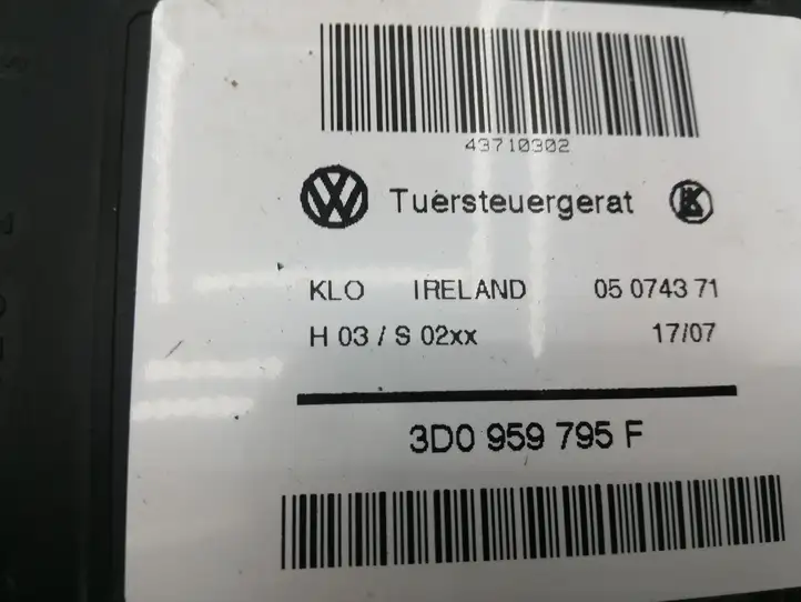 Volkswagen Touareg I (2002 - 2010) 3D0959795F Стеклоподъемник задней двери — фото 2