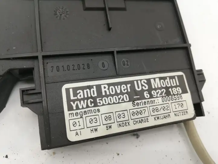 Land Rover Range Rover L322 (2002 - 2005) YWC500020 Прочие детали салона — фото 3