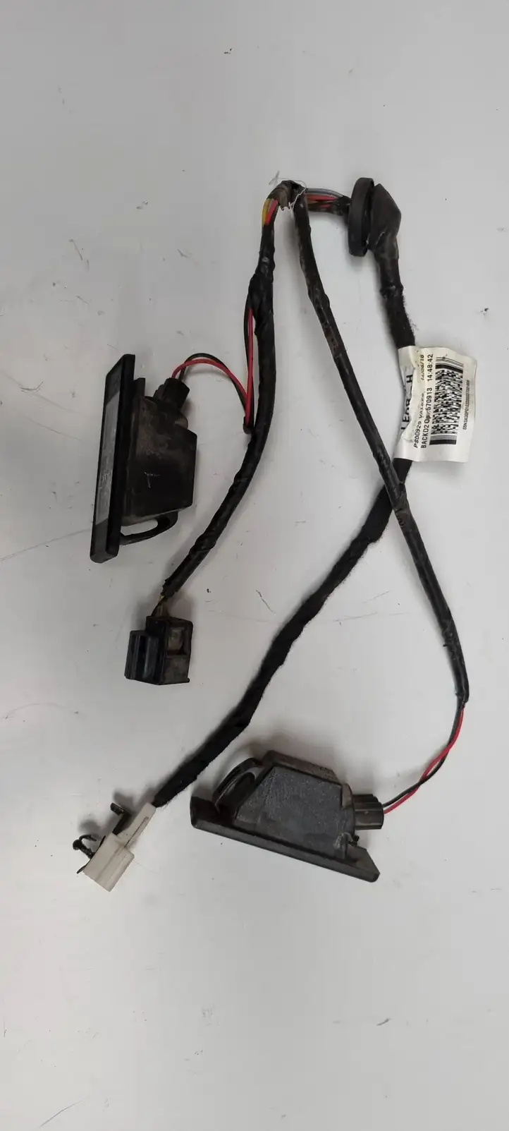 Nissan Qashqai (2013 - 2017) 240844ea0a Подсветка номера — фото 1